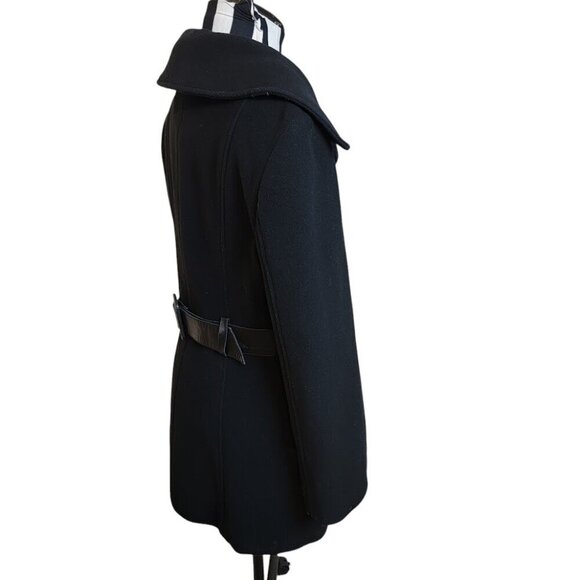 Mackage Wool & Leather Trim Coat – Size M - Picture 6 of 11